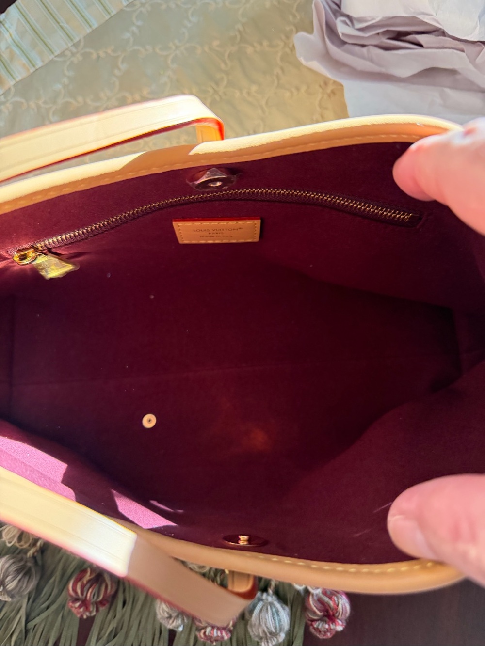 Monogram Purse with strap. Very Good Condition! Never been used! - Picture 8 of 15